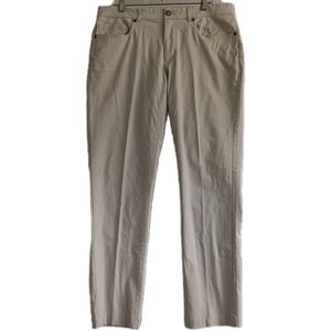 Hickey Freeman New York Cotton Stretch Slim Chinos Pants Mens 36x32 *38x32 Tan